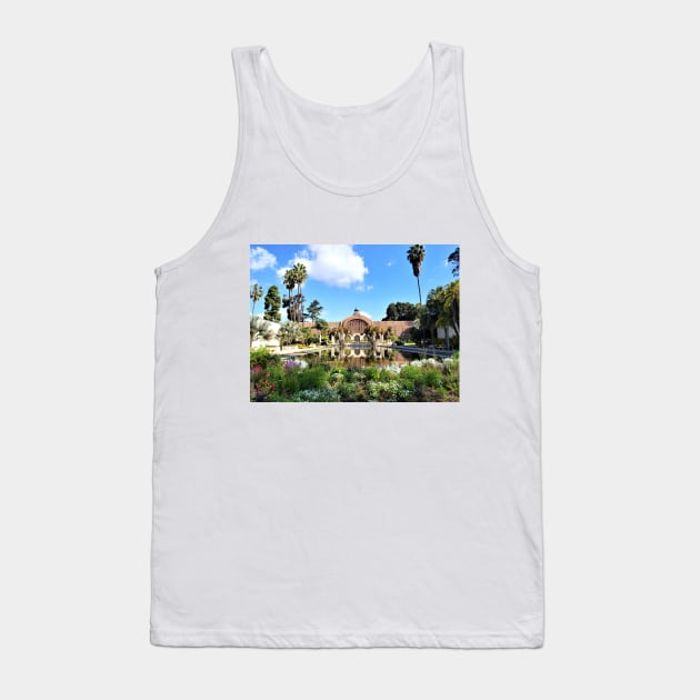 Balboa Park Botanical Building Tank Top by Palmer T-Shirts & Mugs